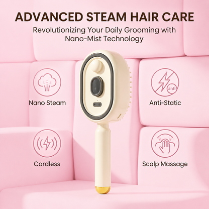 WomShine™ Rechargeable Spray Massage Hair comb